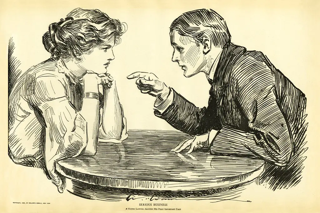 dibujo dinámica de parejas